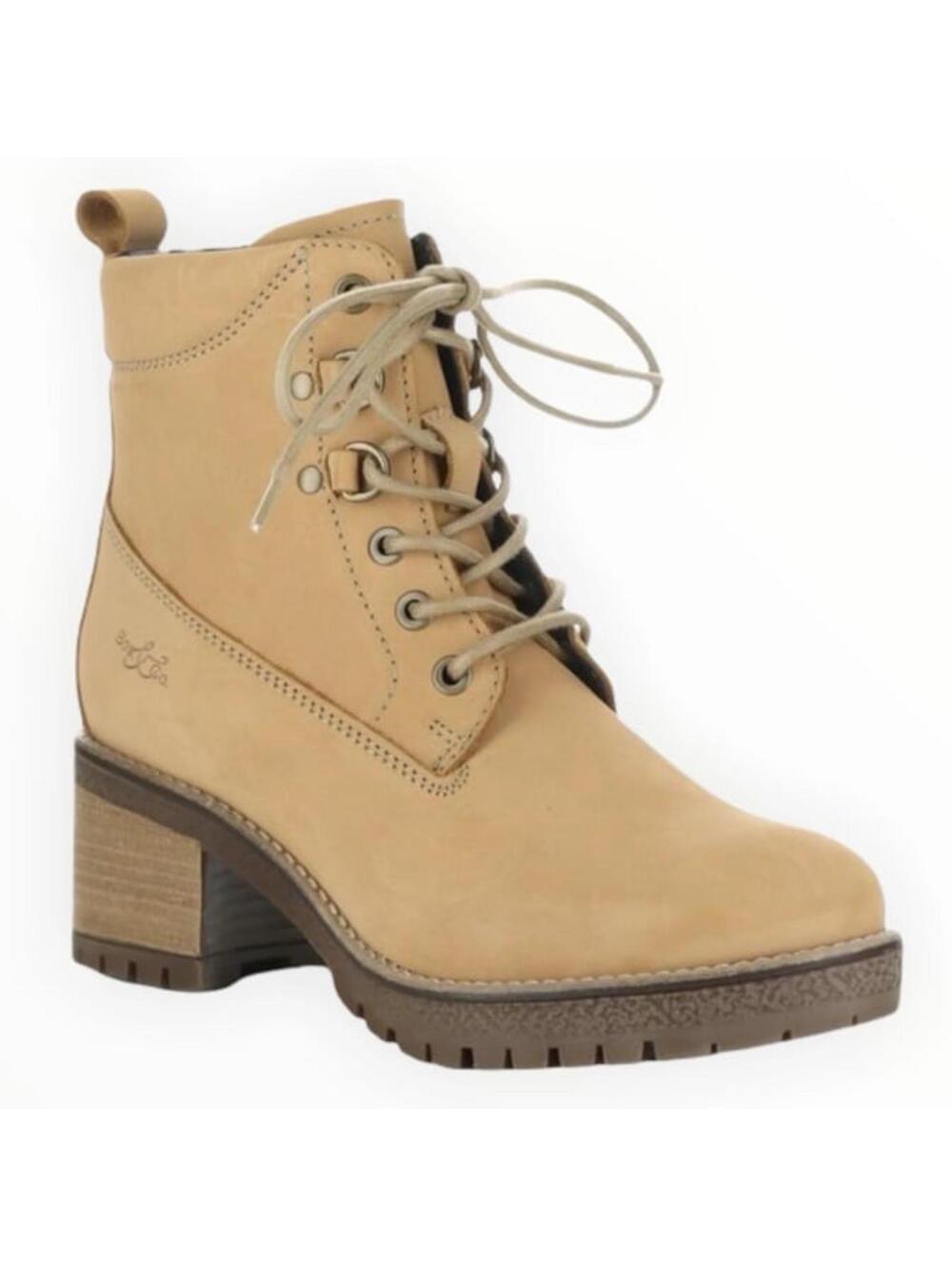 Bos. & Co. Morel Corn Zip Up Ankle Waterproof Leather Hiking Boots